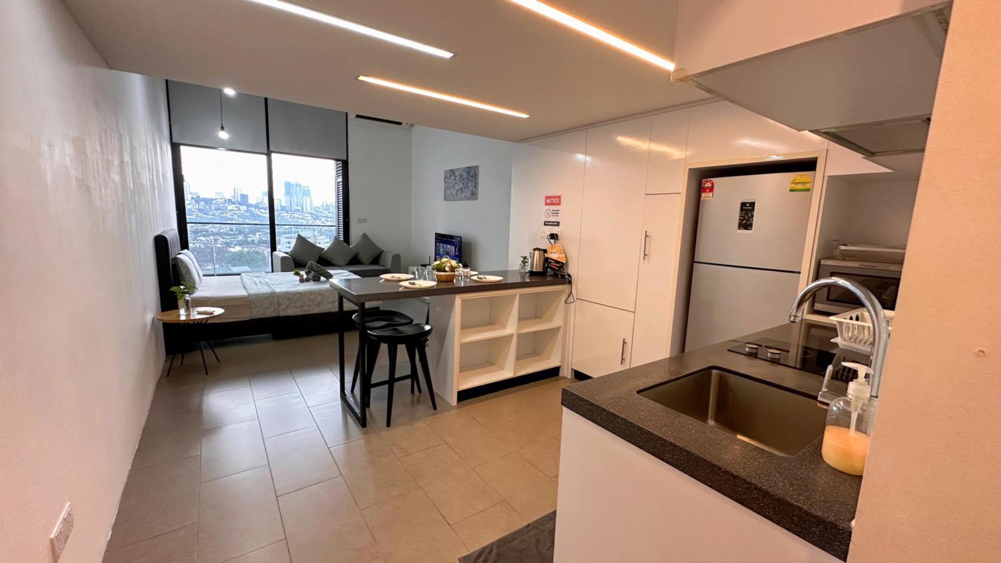 Appartement KL Sentral Loft, EST Bangsar #6, LRT à Kuala Lumpur Extérieur photo